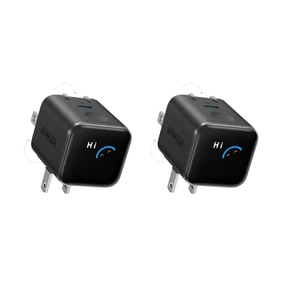 Anker Nano Charger (45W, Smart Display, 180° Foldable)