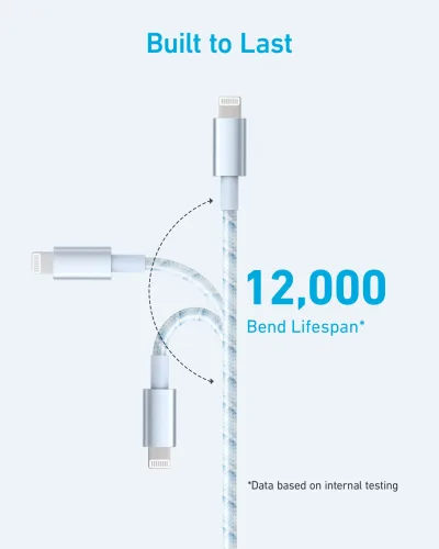 Anker <b>331</b> USB-A til Lightning-kabel (nylon)