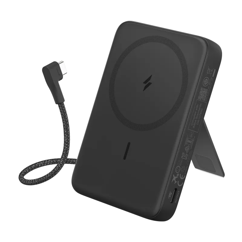 Anker Zolo Magnetic Power Bank (10K, 30W, Built-in USB-C Cable)