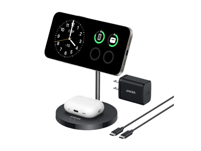 Anker MagGo Wireless Charger (2-in-1, Stand)