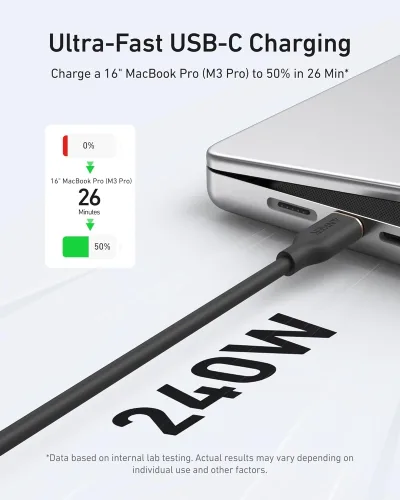 Anker <b>643</b> USB-C to USB-C Cable (Flow, Silicone)