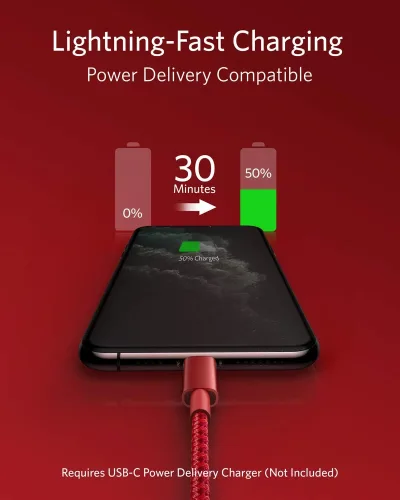 Anker <b>331</b> USB-C to Lightning 케이블