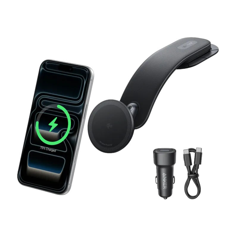 Anker Nano 無線車用充電器（磁吸、可拆式充電板）