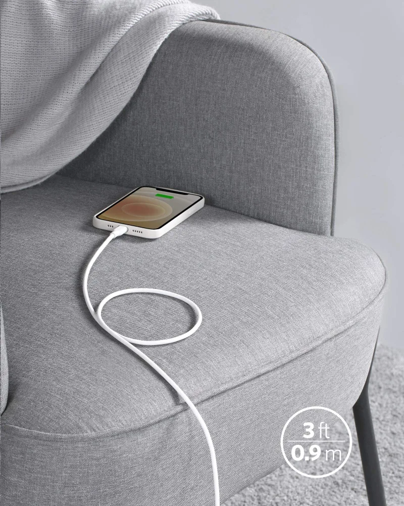 Cabo USB-C para Lightning Anker <b>641</b> (Flow, Silicone)