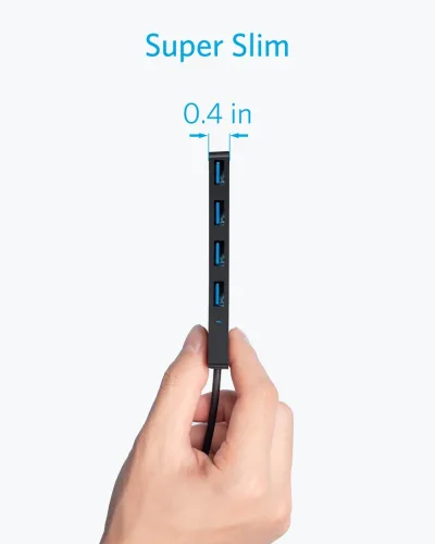 Anker 울트라 슬림 4포트 USB 3.0 데이터 허브
