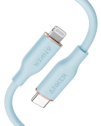 Cabo USB-C para Lightning Anker <b>641</b> (Flow, Silicone)