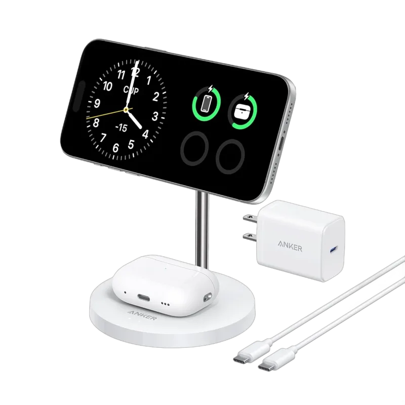 Anker MagGo Wireless Charger (2-in-1, Stand)