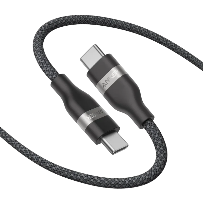 Anker USB-C-auf-USB-C-Kabel (3 ft / 6 ft, 240W, Upcycled-Braided)