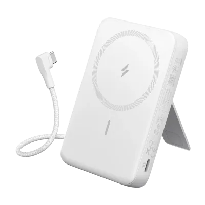 Anker Zolo Magnetic Power Bank (10K, 30W, Built-in USB-C Cable)