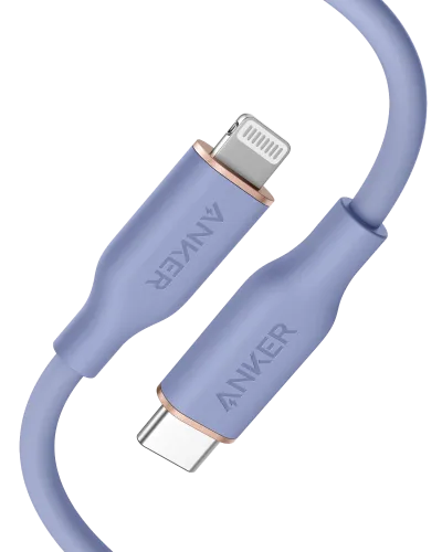 Cabo USB-C para Lightning Anker <b>641</b> (Flow, Silicone)