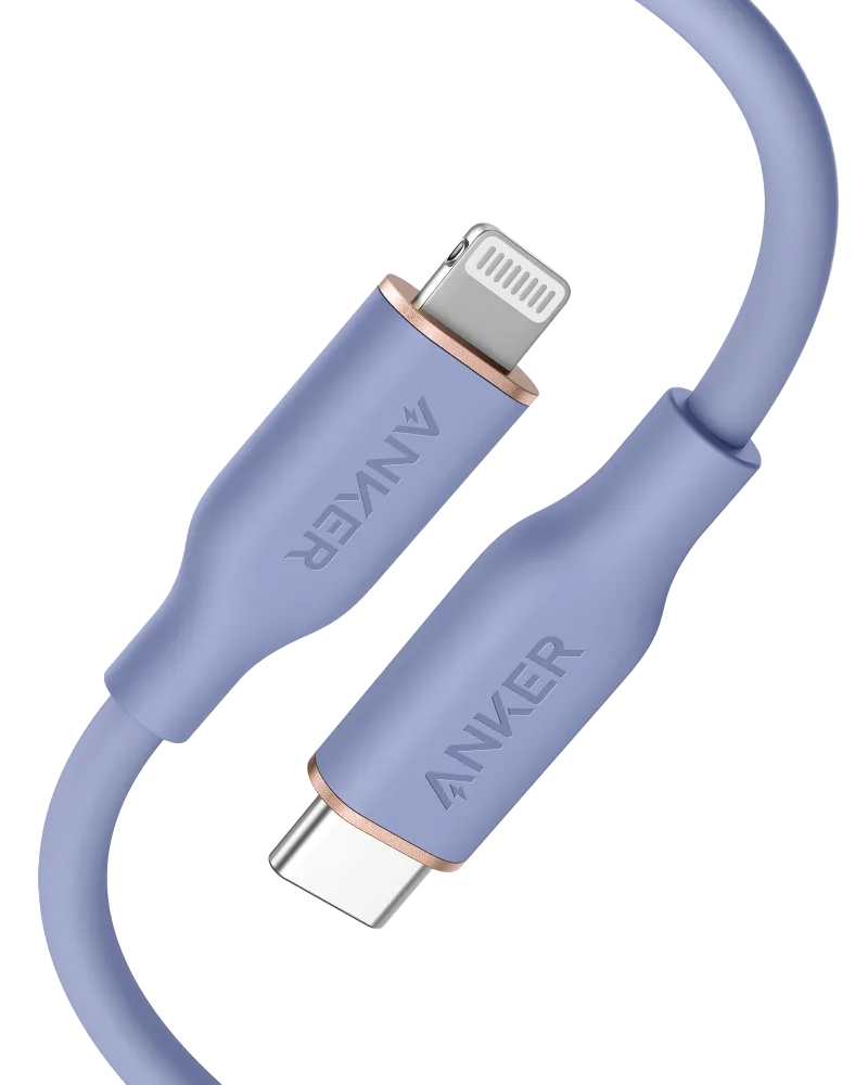 Cabo USB-C para Lightning Anker <b>641</b> (Flow, Silicone)