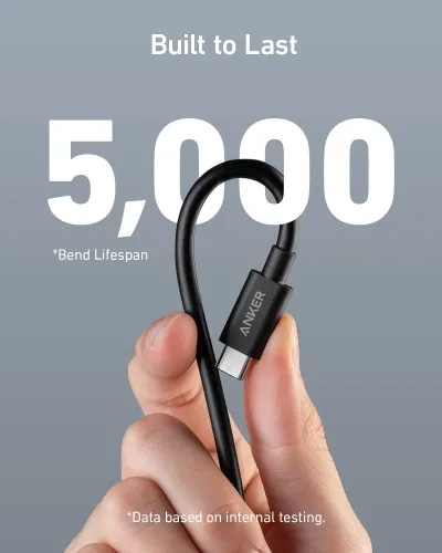 Anker <b>515</b> USB-C 至 USB-C 充電線（兼容 Thunderbolt 4）