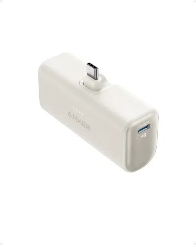Anker Nano Power Bank reacondicionado (22,5 W, con conector USB-C integrado)