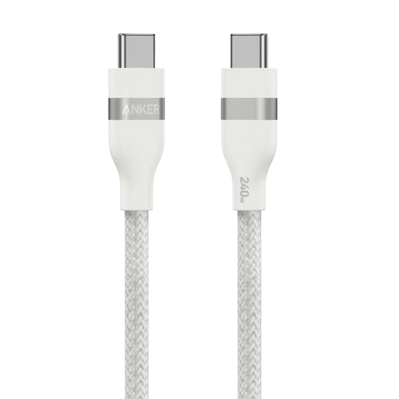 Anker USB-C-auf-USB-C-Kabel (3 ft / 6 ft, 240W, Upcycled-Braided)