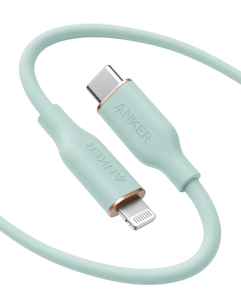 Cabo USB-C para Lightning Anker <b>641</b> (Flow, Silicone)