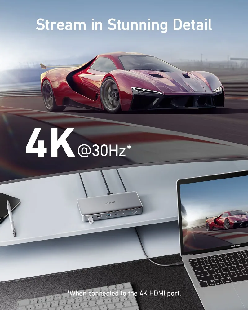 Anker <b>563</b> Station d'accueil USB-C (10-en-1)