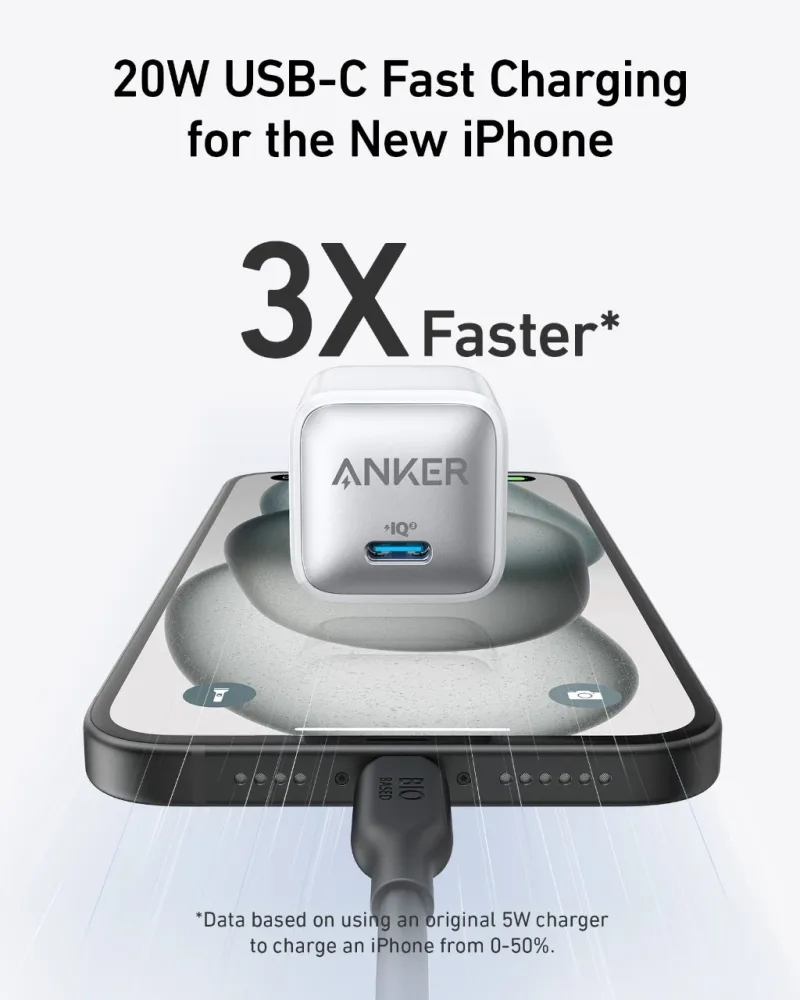 Anker Nano Pro -laturi (20W) 2-pack