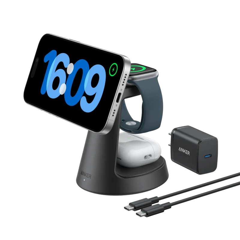 Anker MagGo Wireless Charging Station and Anker Nano Wireless Car Charger