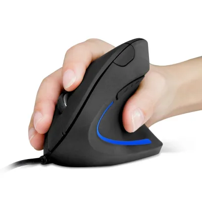 Renoverad Anker ergonomisk optisk USB-ansluten vertikal mus