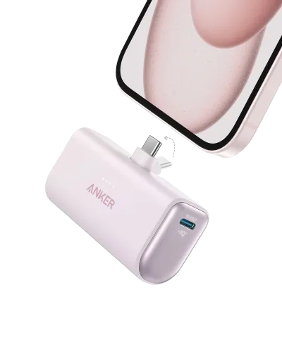 Anker Nano Power Bank (22.5W, Built-In USB-C Connector)
