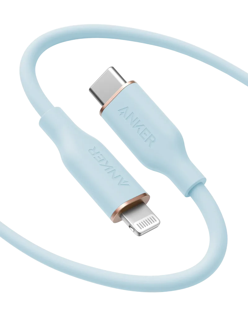 Cabo USB-C para Lightning Anker <b>641</b> (Flow, Silicone)