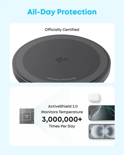 Anker Zolo Magnetic Wireless Charger (2 kpl)