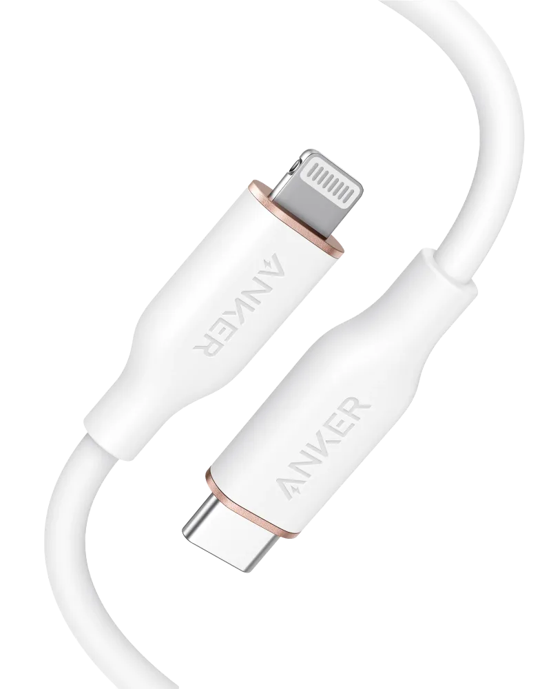Cabo USB-C para Lightning Anker <b>641</b> (Flow, Silicone)