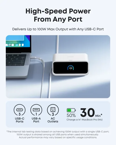 Anker Nano -latausasema (7-in-1, 100W)