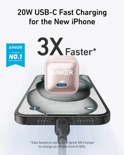 Anker Nano Pro -laturi (20W) 2-pack