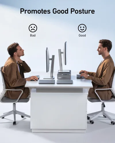 Anker <b>675</b> USB-C Docking Station (12-in-1, Monitor Stand, Wireless)