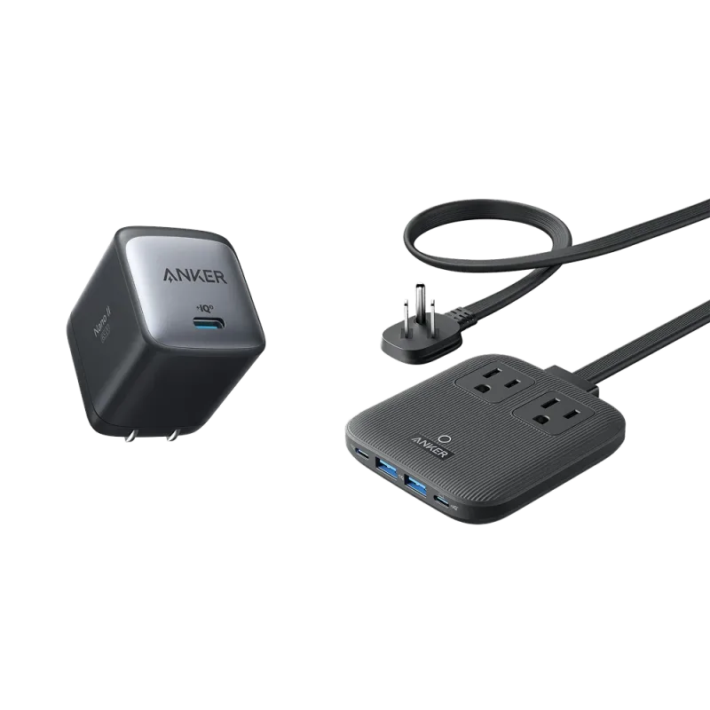 Anker <b>715</b> Charger (Nano II 65W) and Anker Nano Charging Station (6-in-1, 67W)