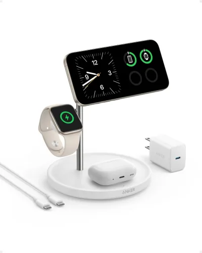 翻新 Anker MagGo 無線充電站（三合一支架）