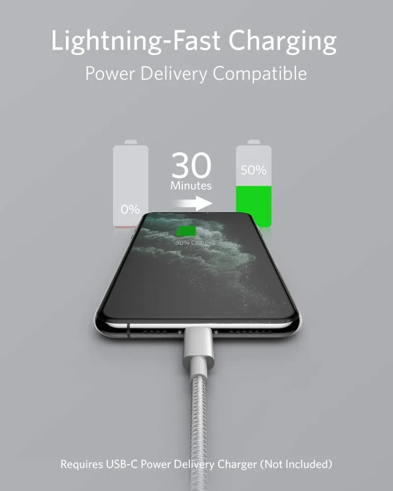 Anker <b>331</b> USB-C to Lightning 케이블