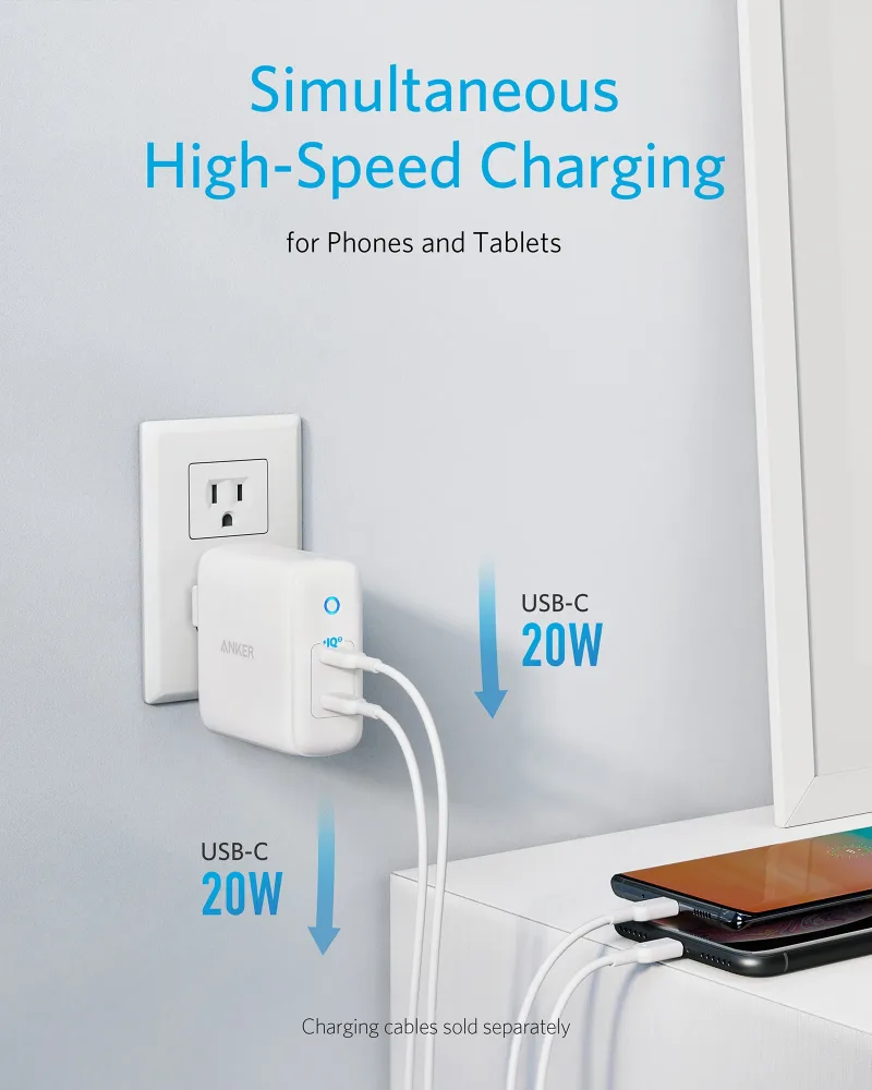 Anker <b>324</b> 充電器 (40W)