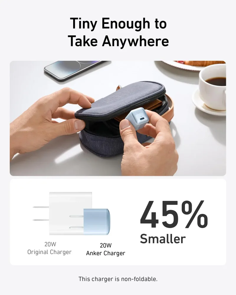 Anker Nano Pro -laturi (20W) 2-pack