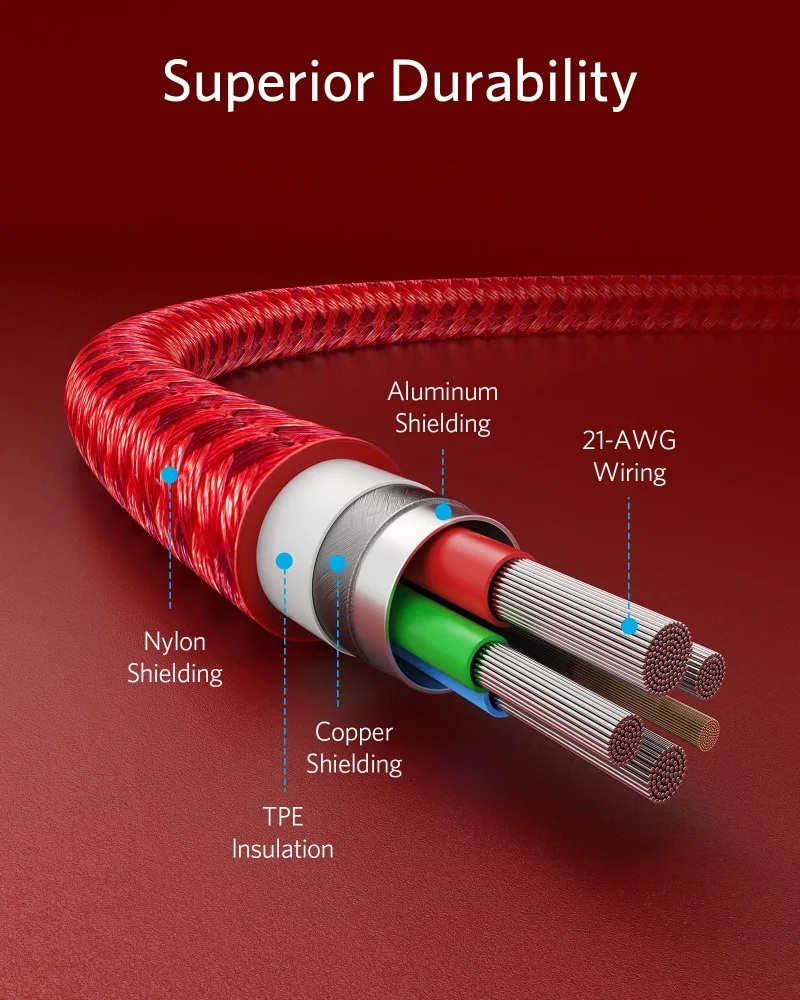 Anker <b>331</b> USB-C to Lightning 케이블