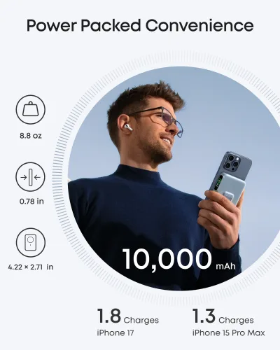 翻新 Anker MagGo 行動電源 (10K)
