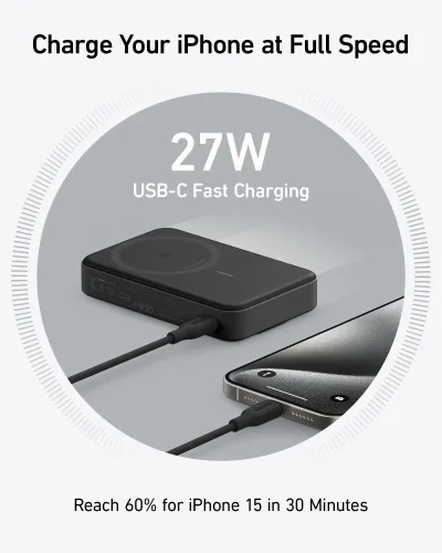 翻新 Anker MagGo 行動電源 (10K)