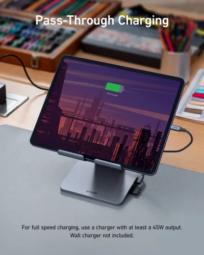 Anker 551 USB-C 허브 (8-in-1, 태블릿 스탠드)