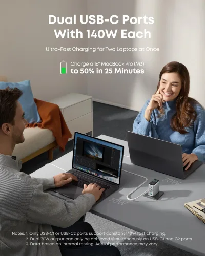 Bundle: Anker Laptop Power Bank and Anker Laptop Charger