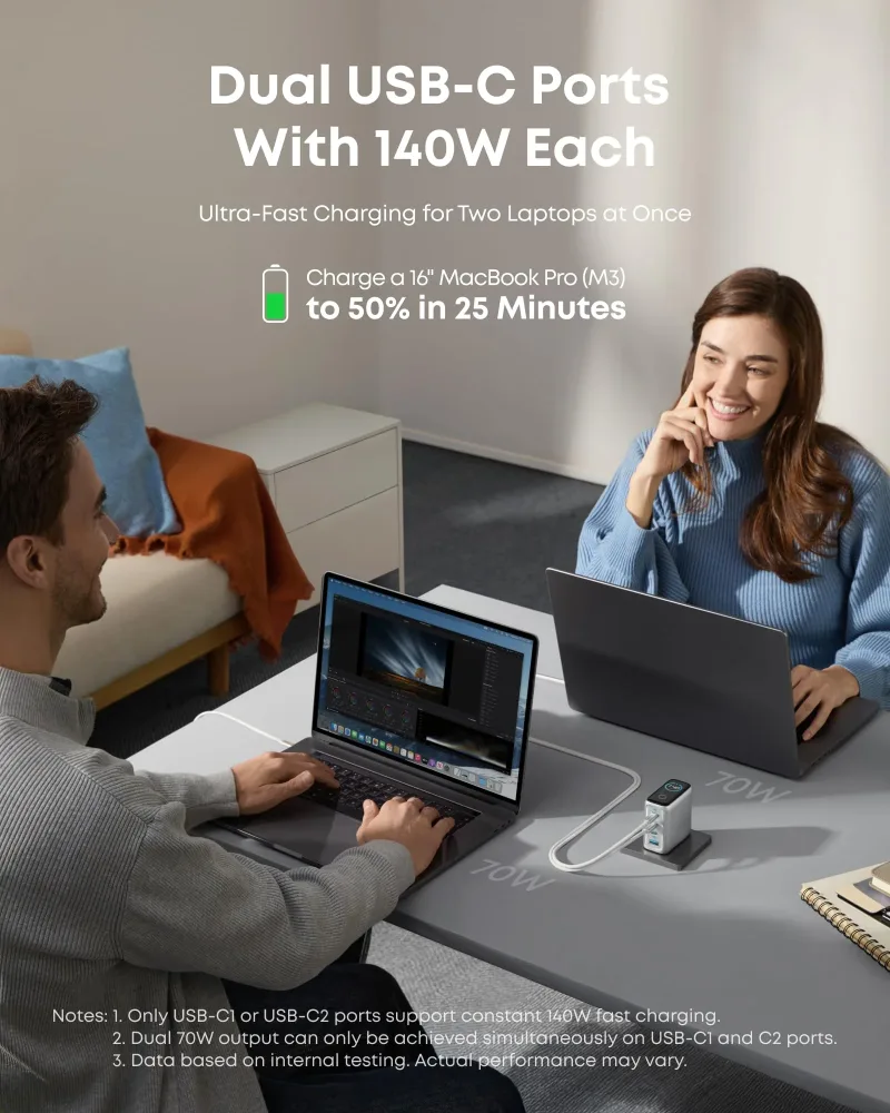 Bundle: Anker Laptop Power Bank and Anker Laptop Charger