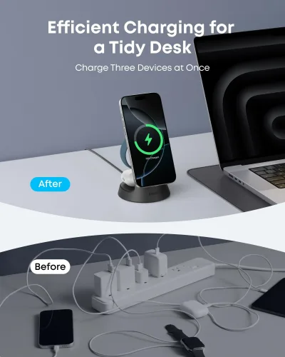 Anker MagGo Wireless Charging Station und Anker Nano Wireless Car Charger