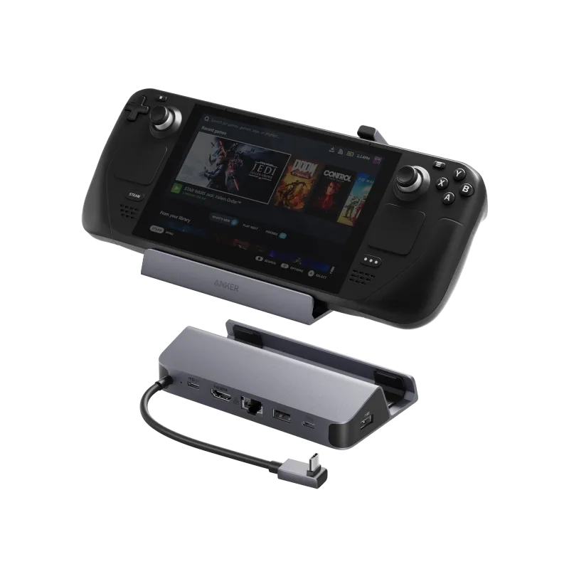 Anker USB-C Hub (6-in-1, For Handheld Game Console)
