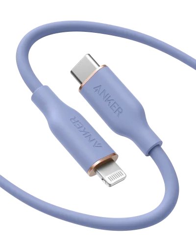 Cabo USB-C para Lightning Anker <b>641</b> (Flow, Silicone)