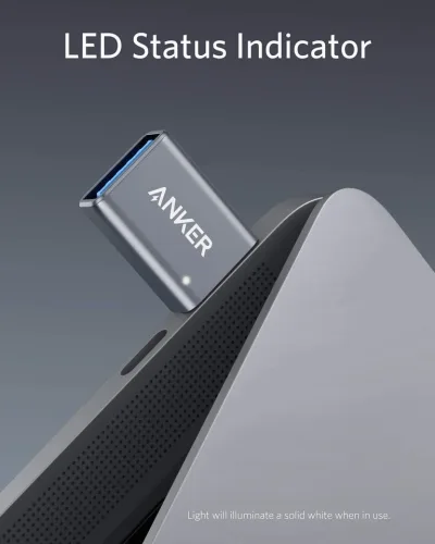 Anker USB-C til USB 3.0-adapter (2-pak)