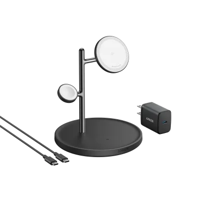 翻新 Anker MagGo 無線充電站（三合一支架）