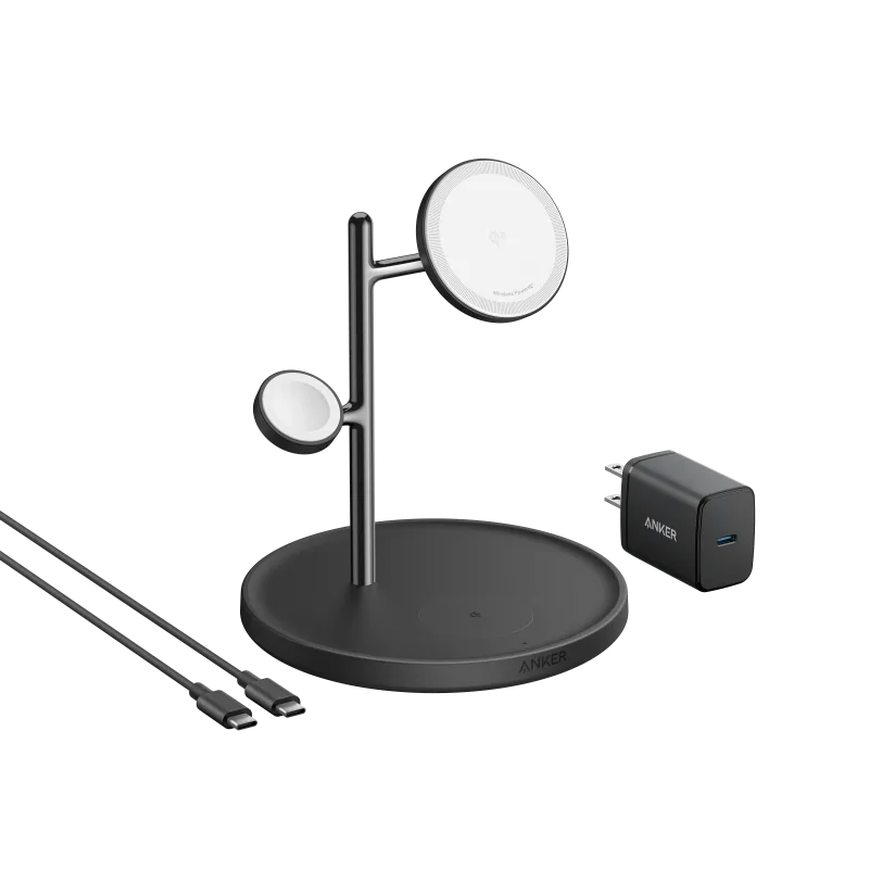 翻新 Anker MagGo 無線充電站（三合一支架）