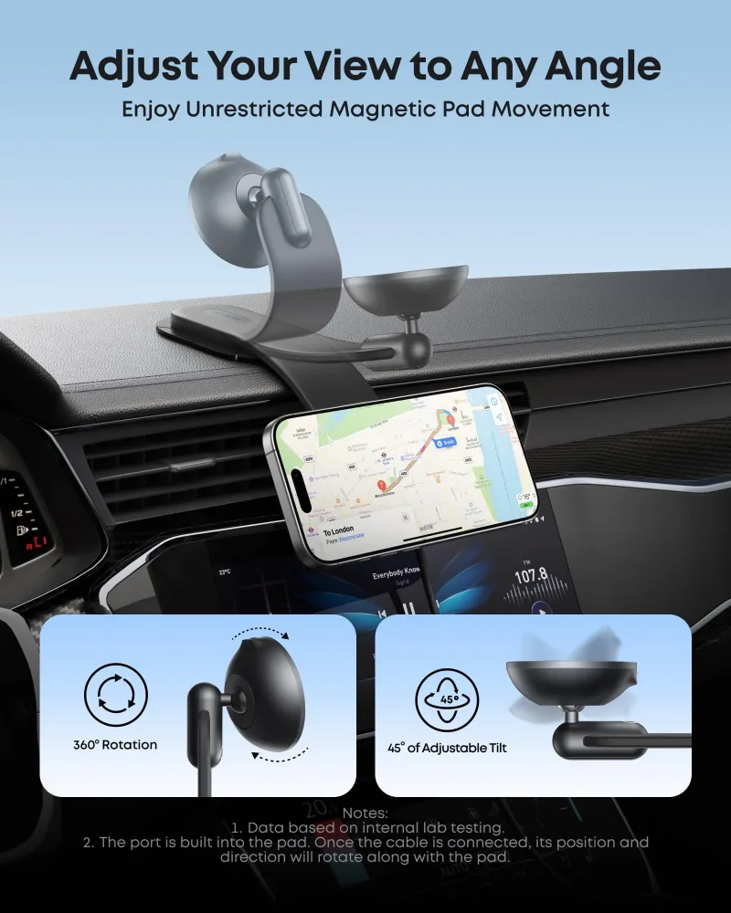 Anker MagGo Wireless Charging Station und Anker Nano Wireless Car Charger
