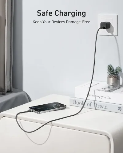 Anker USB-C-auf-USB-C-Kabel (3 ft / 6 ft, 240W, Upcycled-Braided)