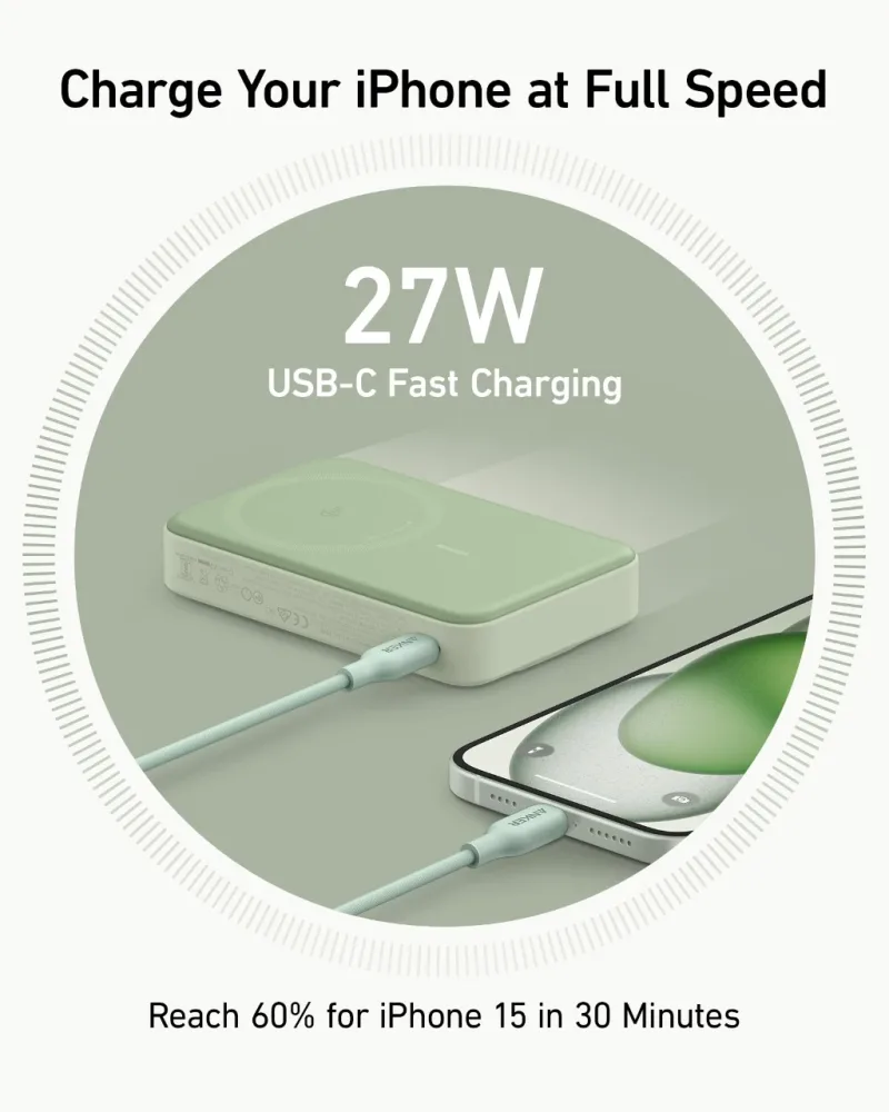 翻新 Anker MagGo 行動電源 (10K)